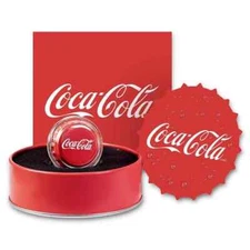 2023 Pamp Suisse Coca-Cola Bottle Cap Shaped 6 Gram Silver Coin - In Capsule