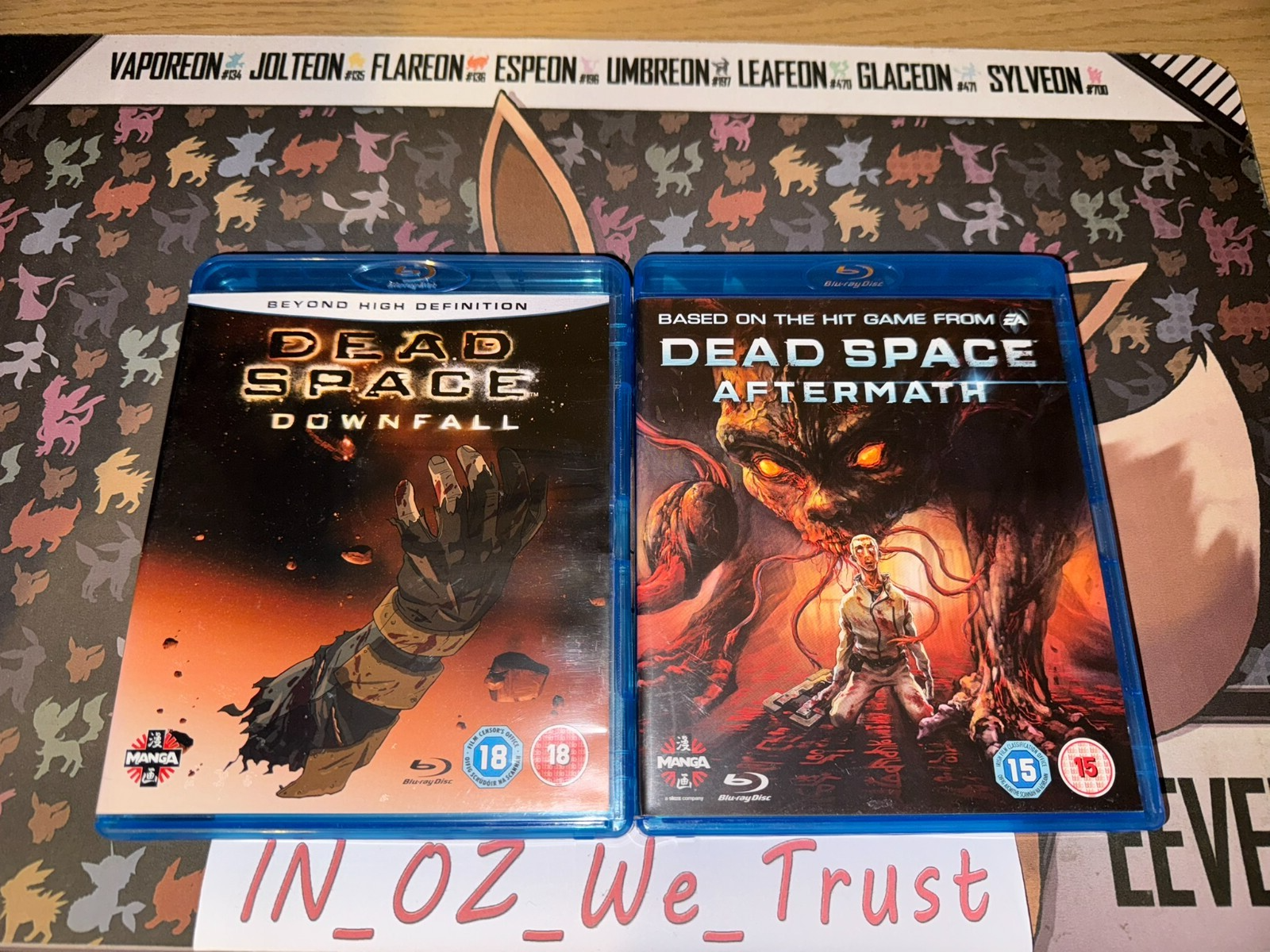Dead Space - Downfall / Aftermath (Blu-ray, 2011, 2-Disc Set)