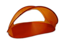 POP UP SHELTER / TENT RED FOR BEACH, CAMPING, HIKING, BACKYARD SCREEN, SHADE