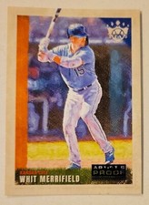 2022 Panini Diamond Kings - Artist Proof Blue - Whit Merrifield - #29