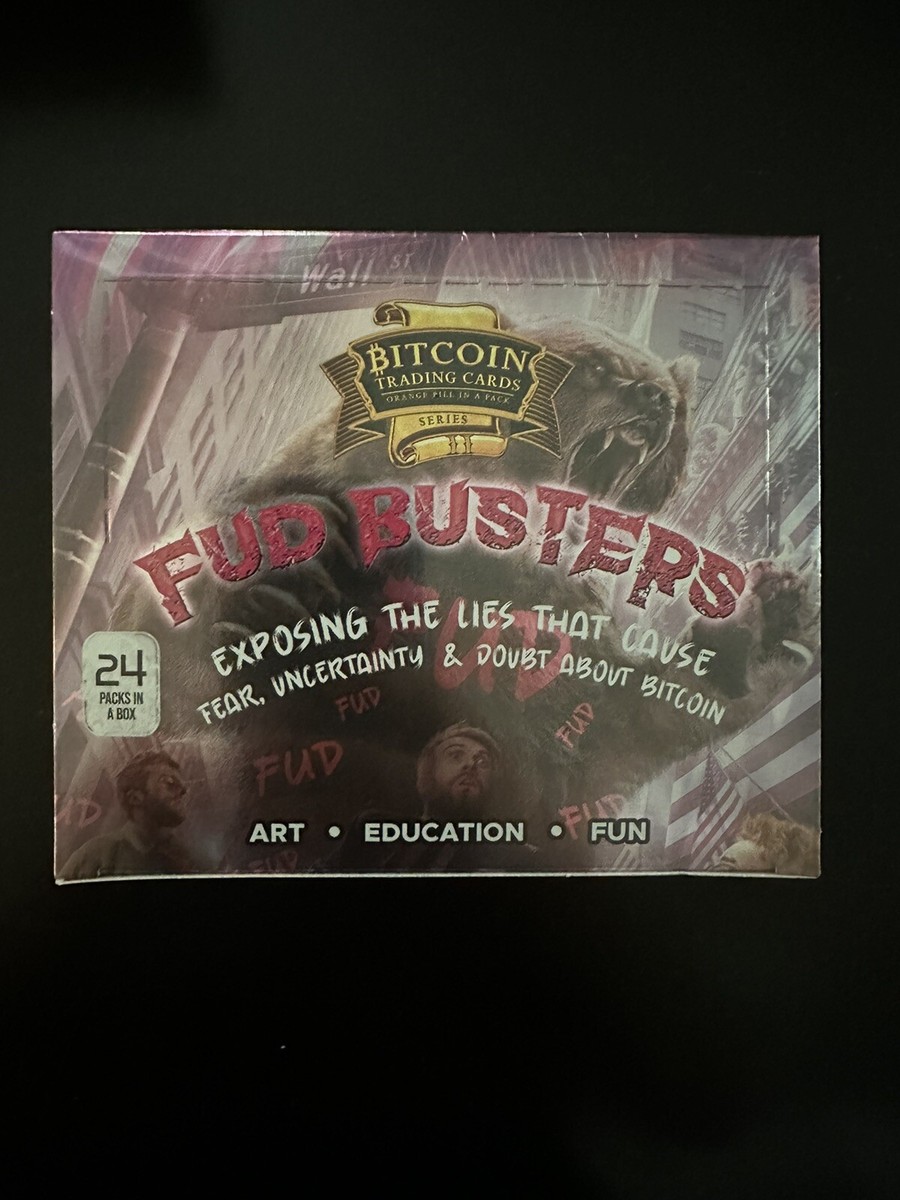 1) sealed box 2023 Bitcoin Trading Cards / Series 2: FUD Busters | eBay