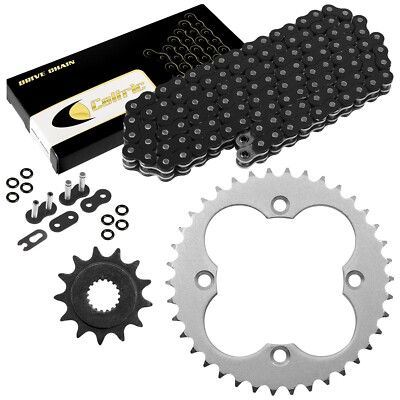 #ad #ad Black O Ring Drive Chain amp; Sprockets Kit for Honda TRX450R TRX450ER 2006 2014 $55.00