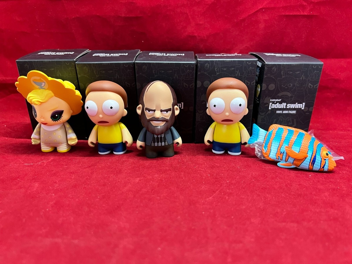 Kidrobot Adult Swim Lot Morty Bitch Puddin' Mammoth Too Many Cooks