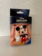 Disney Lorcana Mickey Mouse Sleeves 65 NEW; UNUSED In Hand