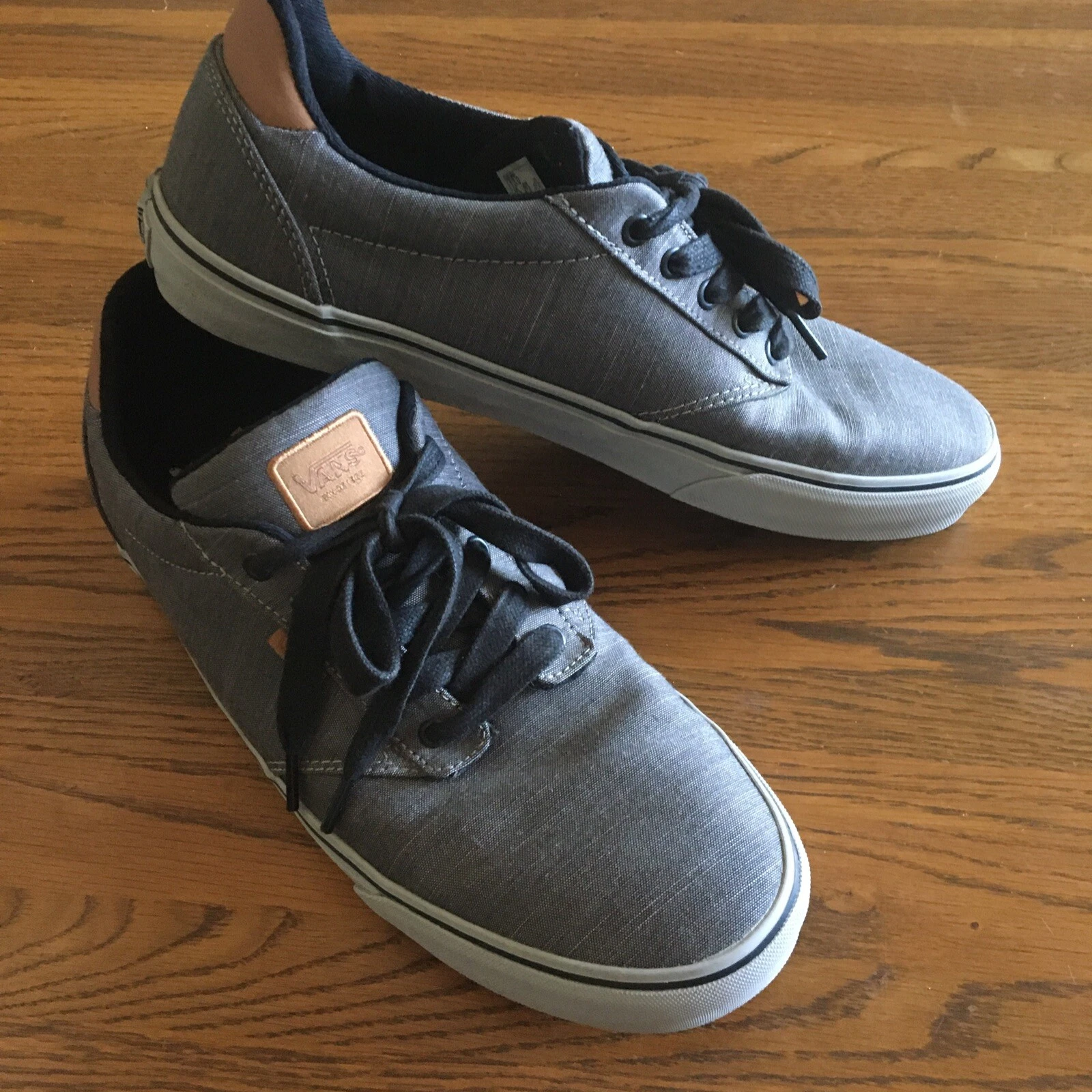 Scarpe casual Vans Deluxe Comfort Ortholite Ward 721356 marroni grigie da uomo taglia 13