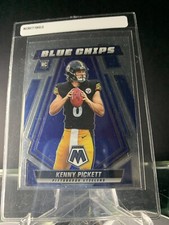 Kenny Pickett Steelers no BC-1 Rookie Blue Chips 2022 Panini Mosaic Football