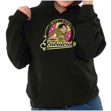 Betty Boop Flirty Fierce Fabulous Cartoon Womens Hooded Sweatshirts Hoodies