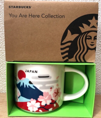 Starbucks Japan Coffee Cup You Are Here Collection Mug 414ml 14oz