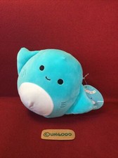 7.5"-8  MAGGIE Spotted Teal STINGRAY Squishmallow Sea Life Plush Toy 2022 NWT