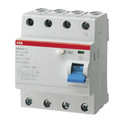 ABB FI - Schutzschalter 40A F204A-40 0,03 A 2CSF204101R1400 RCD 4 polig