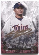 Byung-Ho Park 2016 TOPPS Tier One Rookie Rose Ink Auto /25 Rare Twins RC Signed