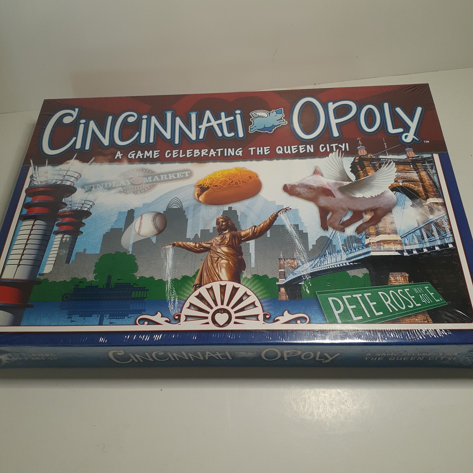 Cincinnati Opoly board game 2007 brand new in wrapper monoply T S23