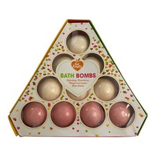 Get Fruity Fizz Bath Bombs Strawberry Mango Lemon 10 count 3.3 oz each