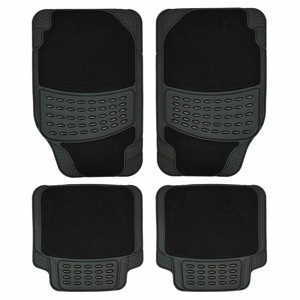 Heavy Duty Rubber & Carpet Floor Mats Set for Toyota Prius Avensis Aygo