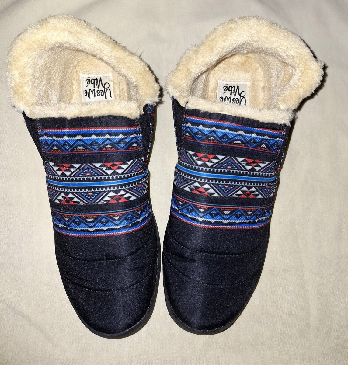 Yes We Vibe Boho Pull On Ankle Boots Mens Sz 12 M Women Sz  display picture 1