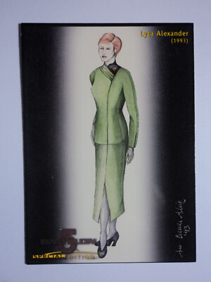 1997 BABYLON 5 SPECIAL EDITION - B5 COSTUME CARD - C1 - LYTA ALEXANDER (1993)