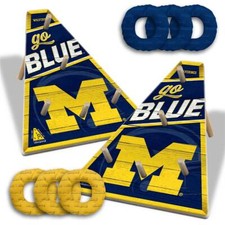 Michigan Wolverines Ring Toss Tailgate Game