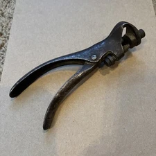 Saw Set Tool Vintage L.A Sayre & Co. Newark NJ Adjustable Hand Saw Tooth Setter