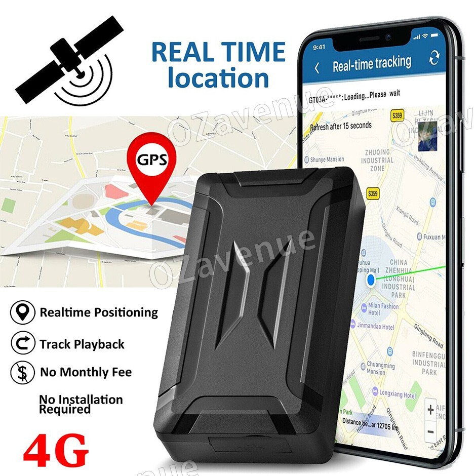 30000mAH10000mAH 4G Real Time GPS Tracker LIVE Tracking Vehicle Car