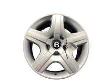 2006-2012 Bentley Continental Flying Spur 19x9 Five Spoke Wheel Rim Wcap Note