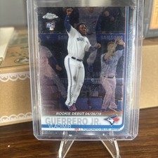 2019 Topps Chrome Update Series Vladimir Guerrero Jr. RC #58 Rookie Debut