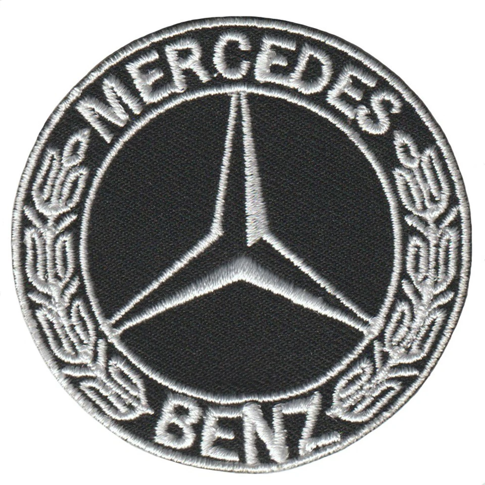 Wholesale Mercedes Benz Car Motorcycle Logo Size 2.7"x2.7" Sew Iron On Patch DIY - Image 4 of 4