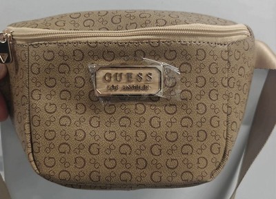 GUESS Chai Travel  Belt Bag Mocha Multi 