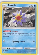 2017 Starmie Rare SM - Crimson Invasion 16/111 NM Normal LP-NM