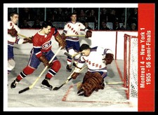 1994 Parkhurst Missing Link 1956-57 #175 Stanley Cup Semi-Final Hockey Card