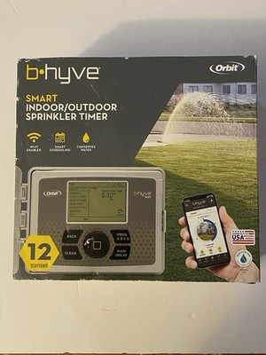 Orbit 57950 B-hyve Smart Indoor/Outdoor 12-Station WiFi Sprinkler System Control