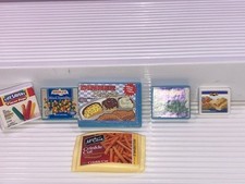 Barbie Kitchen Littles 5 Frozen Foods TV Dinner Delight, Birdseye Mixed Veg. 