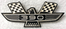 64 Ford Galaxie Custom Fender 390 Emblemeaglecheckered Flagsrhlhfairlaneoe