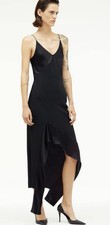 BLOGGER FAV ZARA NARCISO RODRIGUEZ SLIP DRESS $279 SIZE S