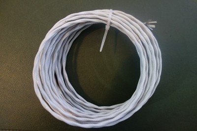 25 Ft 22 Awg 2 Conductor Tin Plated M27500TE2T14 Shielded Tefzel/ETFE Wire