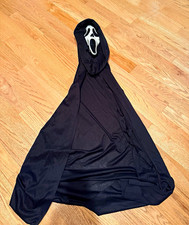 Easter Unlimited Inc Ghost Face Full Face Mask gown Glow in the Dark C