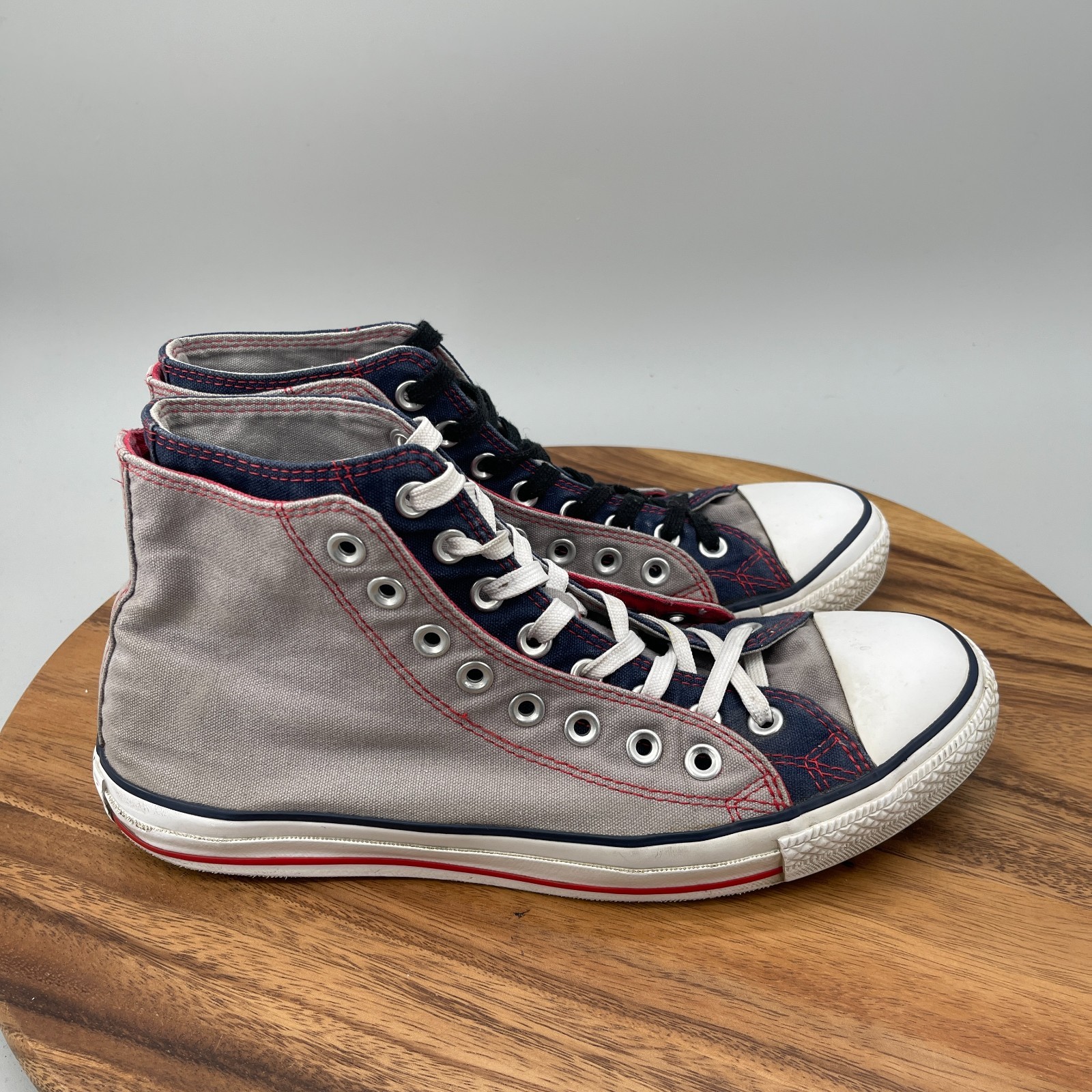 Converse CTAS Double Layer Shoes Mens Size 11 Gray Blue Skate Casual Sneakers