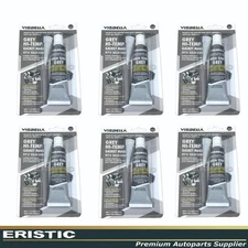 6Pack GREY Hi-Temp RTV Silicone Gasket Maker (32g) Resists Oil Water Anti-Freeze