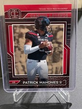 2025 Panini Icon Collections Patrick Mahomes II #CL-3 Campus Legends Red Raiders