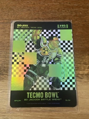 2026 Bo Jackson Battle Arena Tecmo Bowl BOJAX Big Pixel Glow SSP #BP134