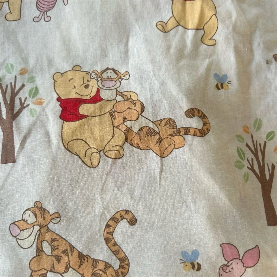 Sábana bajera ajustada multicolor unisex Disney Winnie the Pooh vintage Foto 4 de 4