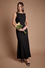Coast Black A-Line Dress Womens Bridesmaids Dresses