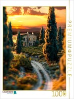 Calvendo Puzzle Golden Evening Hours | 1000 Pieces, Finished Size 25.2 × 18.9 In