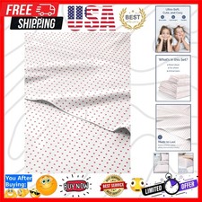 Kids Queen Size Hearts Bed Sheets - 4 Piece Heart Shaped Sheet Set - Ultra-So...