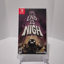 The End Is Nigh - Nintendo Switch - CIB/Complete w/Extras - ESRB - Very Nice
