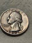 1952 washington quarter silver