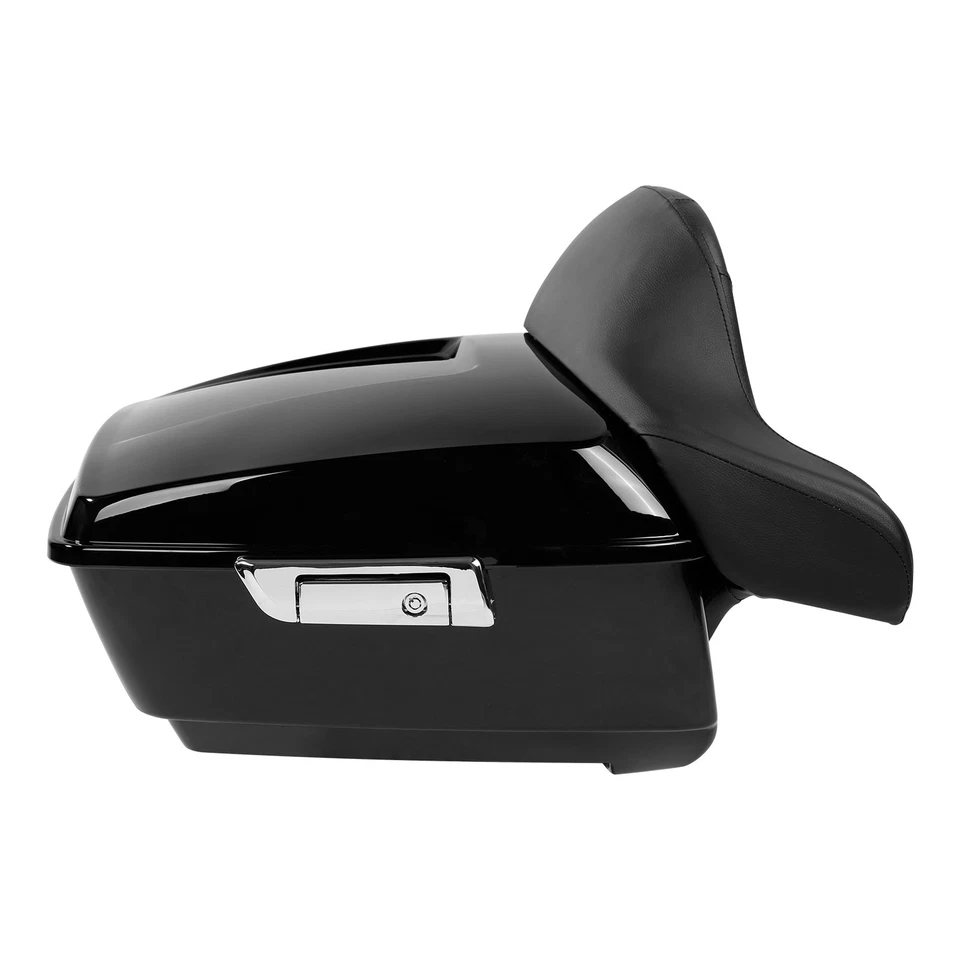 Soporte de montaje de respaldo de equipaje King para Harley Street Bob FXBB 2018-25 Foto 4 de 4