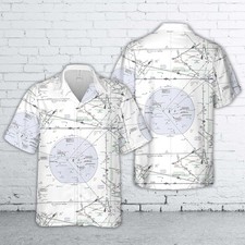 Custom IFR Aviation Map Hawaiian Shirt