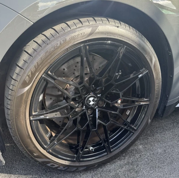 Set of 4 For BMW 56mm Wheel Center Hub Caps Logo Badge Emblem Rim Hubcaps Emblem - Image 2 of 4