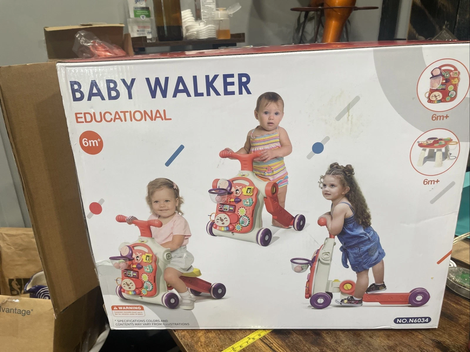 Educational Baby Walker- Multi Stage
Opens in a new window or tab