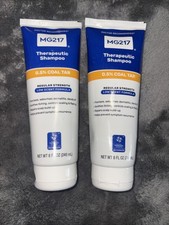 MG217 Psoriasis Shampoo with 0.5 Coal Tar  Low Scent Formula   8FL Oz - 2 Pack